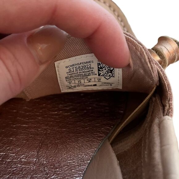 Sperry Vida Croc Nubuck Boat Shoes Pink Size 6 - Picture 8 of 8